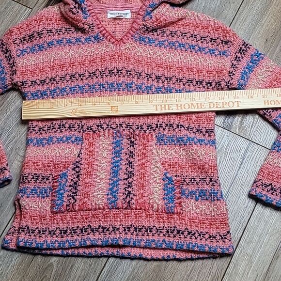 MIMI & MAGGIE GIRLS SWEATER MULTICOLOR SMALL Wool Blend (D0037) - Picture 3 of 6